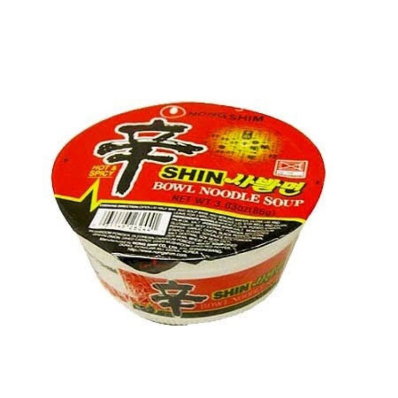 

NONGSHIM Shin Bowl Noodle Soup 86gr [ORIGINAL KOREA 100%]