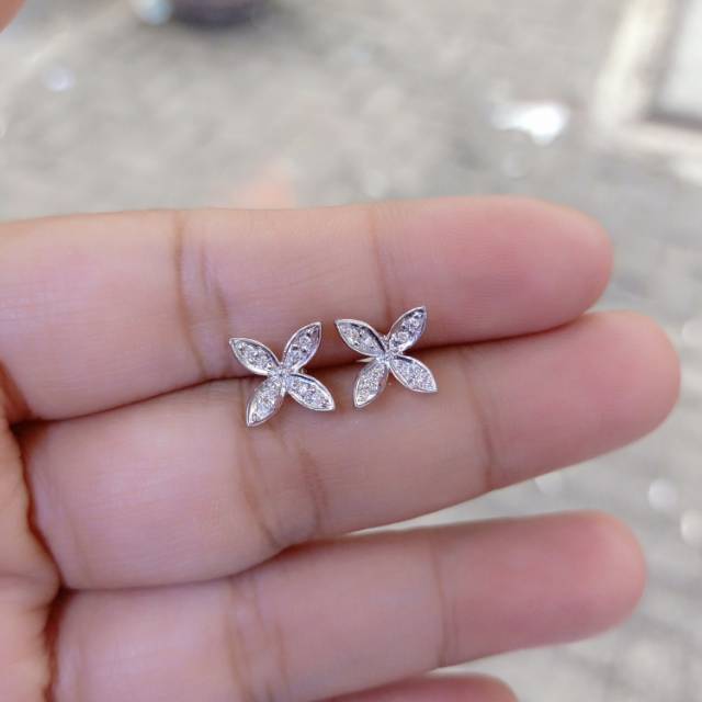 Anting/Giwang berlian eropa asli murah model bintang