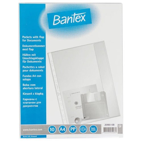 

BANTEX DOCUMENT POCKET FILE 2090 A4