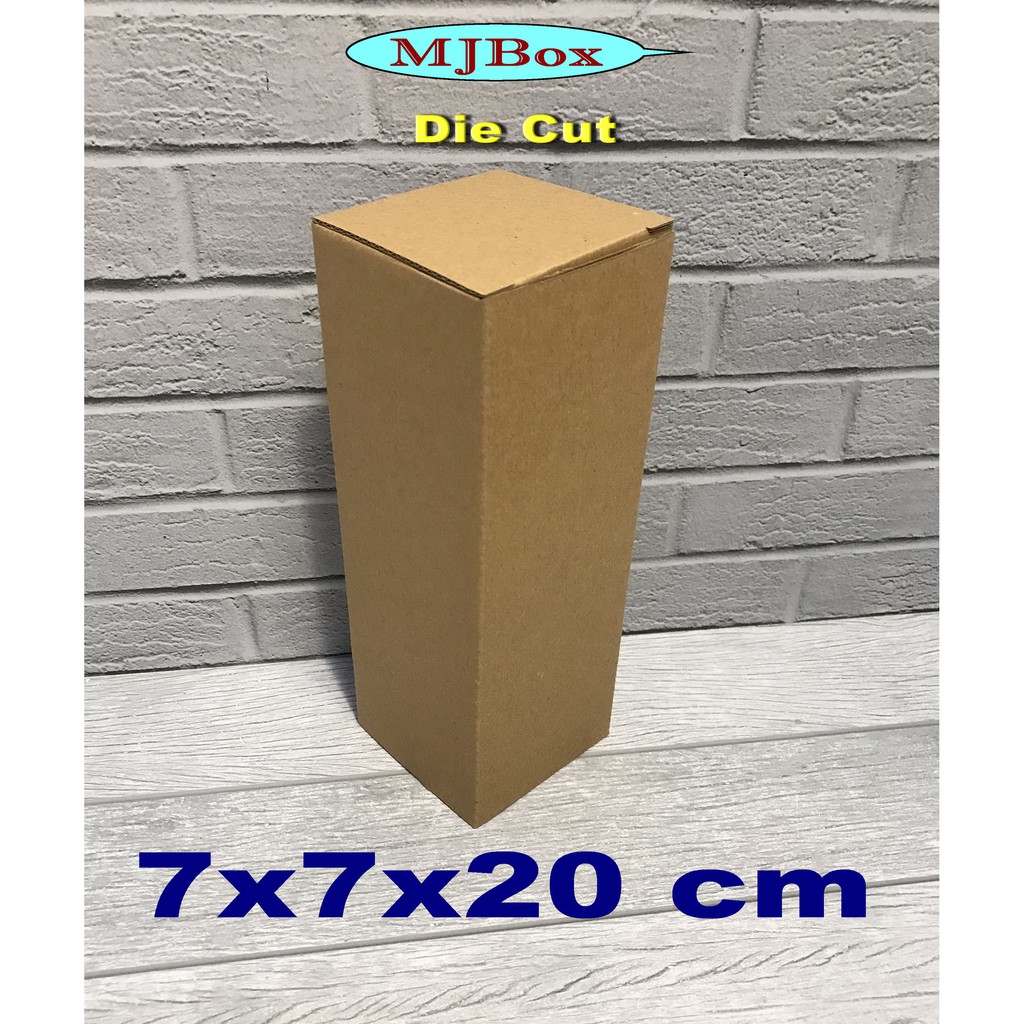 Kardus 7 x7 x 20 cm.......Die Cut  ( pembelian di atas 10 pcs harga lebih Murah )-1