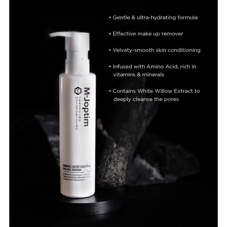 Jual Mjoptim Amino Acid Gentle Facial Wash Shopee Indonesia