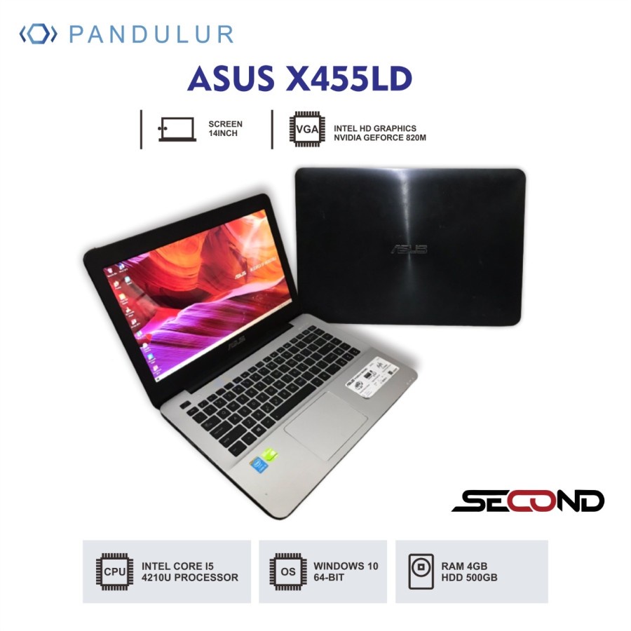 ASUS X455L ALL SERIES Second Core i5 VGA Nvidia