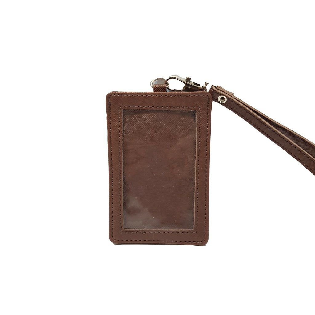 

Name Flashee Tag PU Leather Coklat Tua Lanyard ID Card Kulit Termurah Warna Coklat Tua