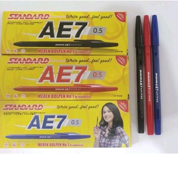 

Recomend Pulpen standard AE7 0.5mm 12 pcs