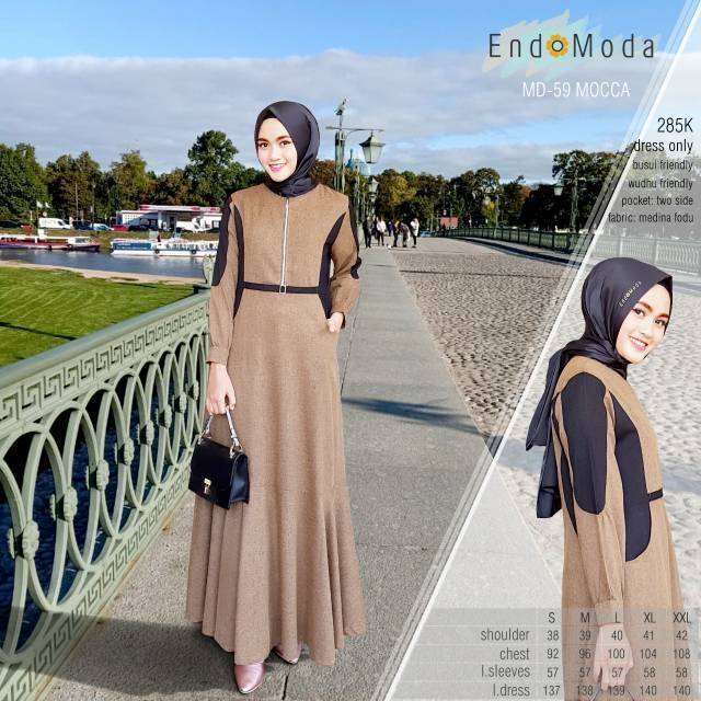 Long dress gamis only Endomoda