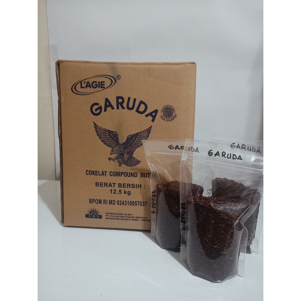 

Meses Coklat Garuda L'agie Repack 500gr/1Kg