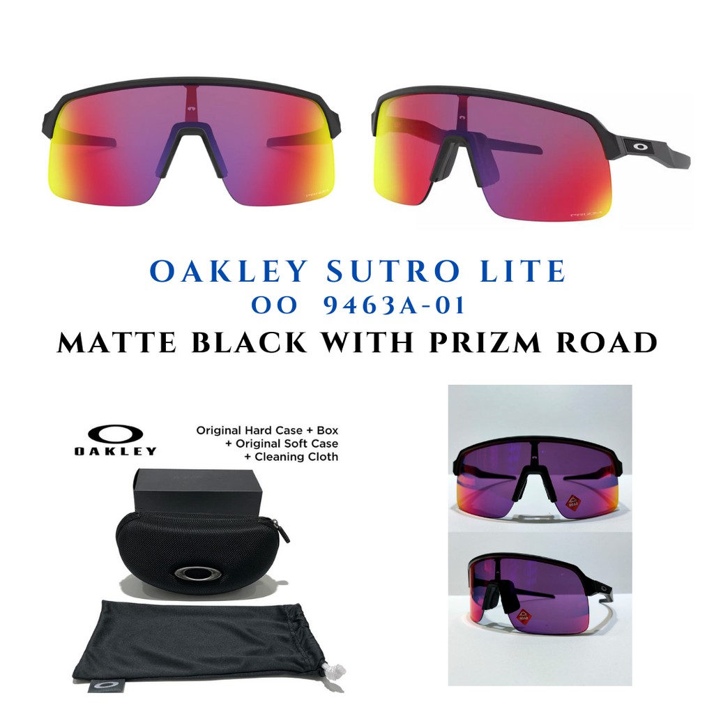 Oakley Sutro Sunglasses shield Original Kacamata Hitam