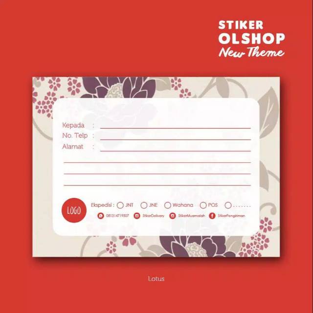 

[Anti Luntur] Stiker Label Pengiriman Online Shop Desain Kekinian - Murah Kualitas Mahal