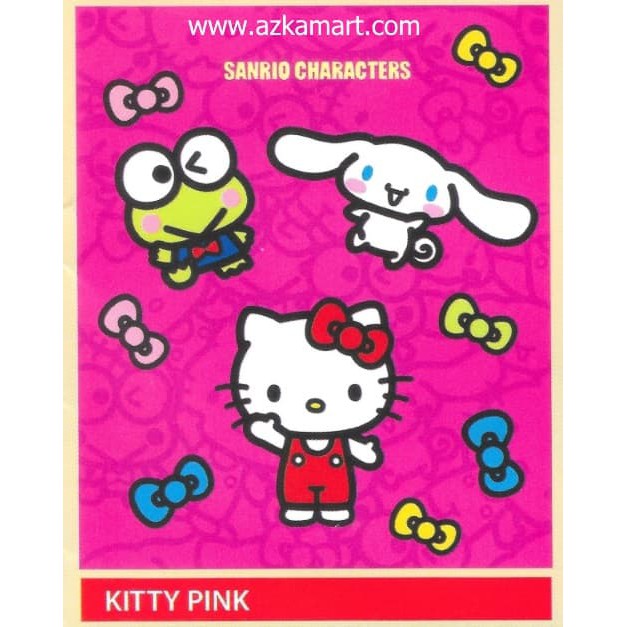 Selimut Bonita Soft Panel Motif Karakter Hello KItty