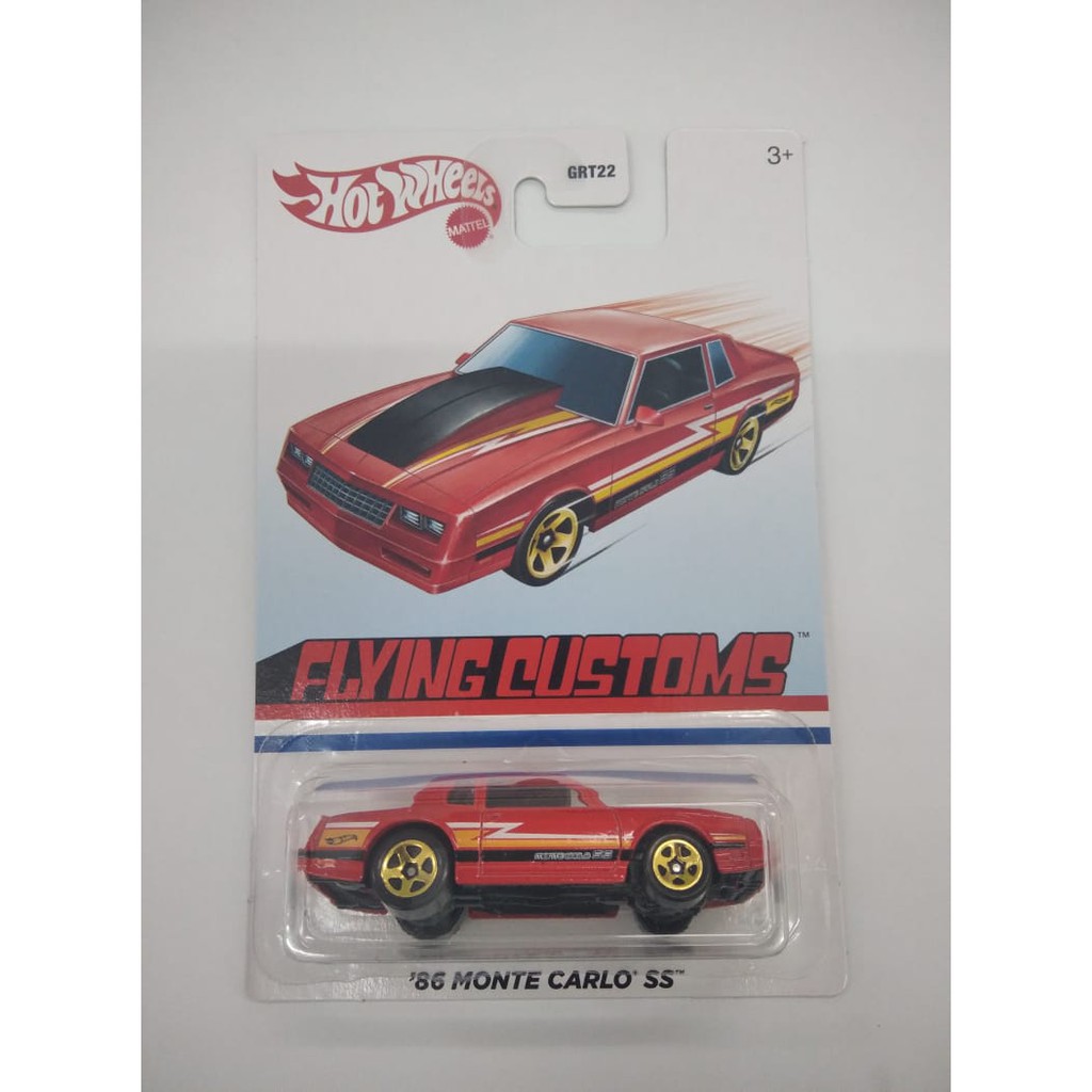 Diecast Hot Wheels 86 MONTE CARLO SS HW Flying Customs MIX A Hotwheels Mobil Mainan Anak