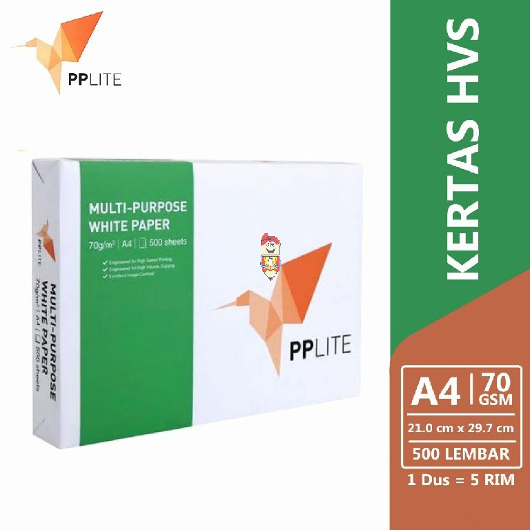 

Kertas HVS A4 70 GSM PPLITE