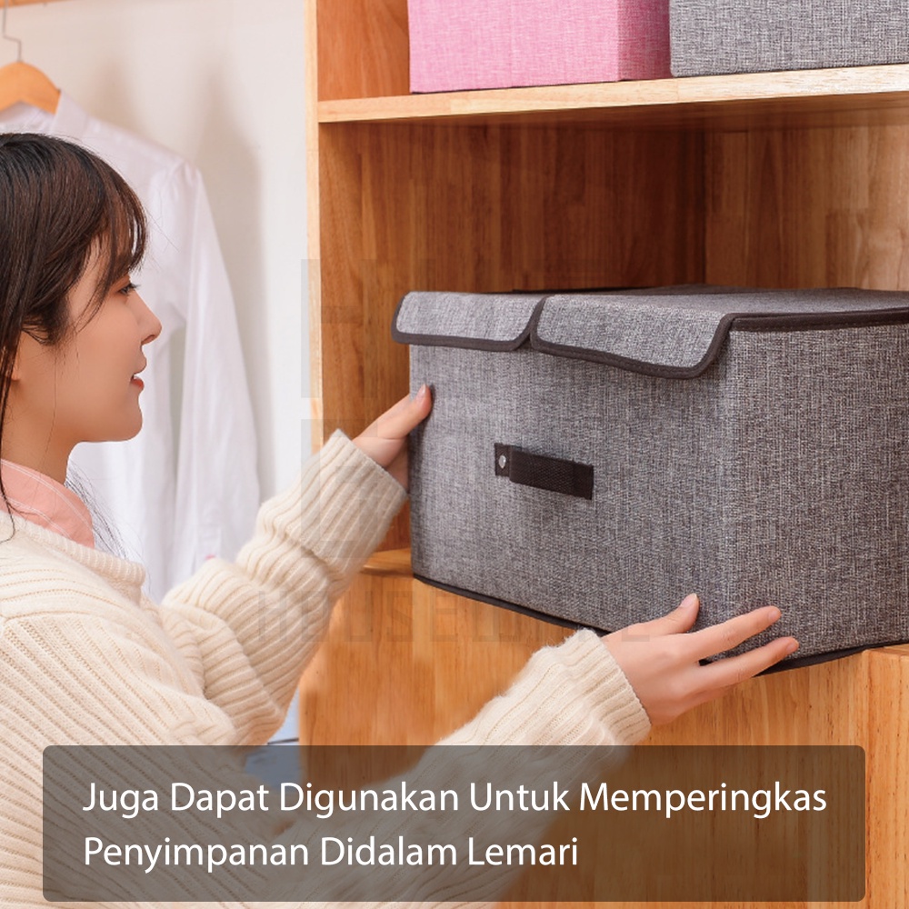 HUGO Storage Box Organizer Container Kotak Penyimpanan Baju