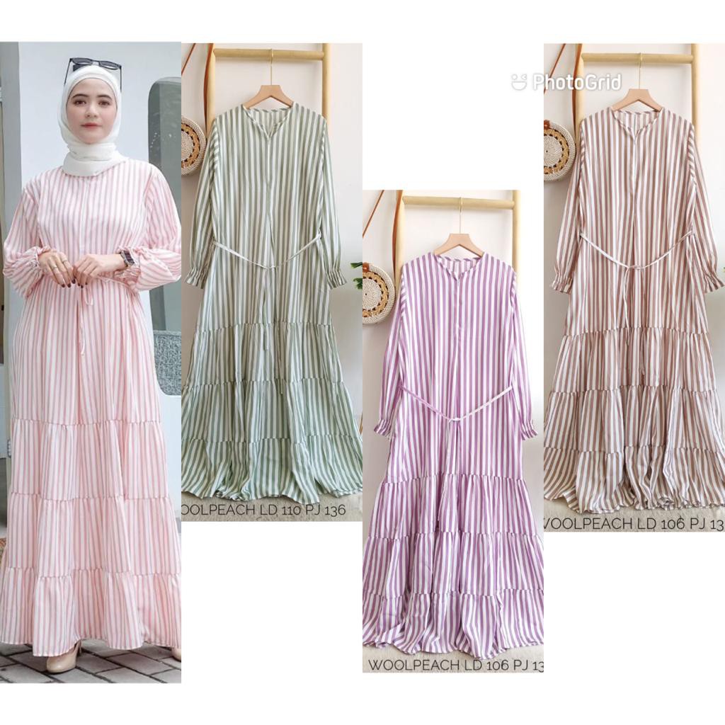 maxi dress salur woolpech import