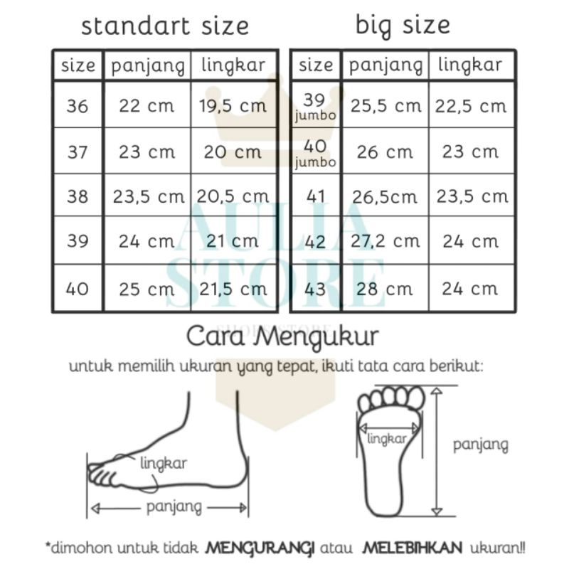 Sandal Slip On Wanita Kickers big size (Jumbo) kode S-24