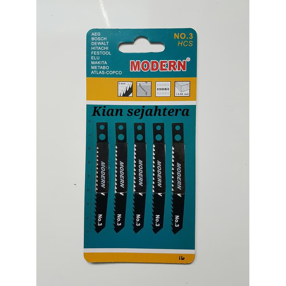 mata gergaji triplek no.3 modern, mata jigsaw/ mata jig saw