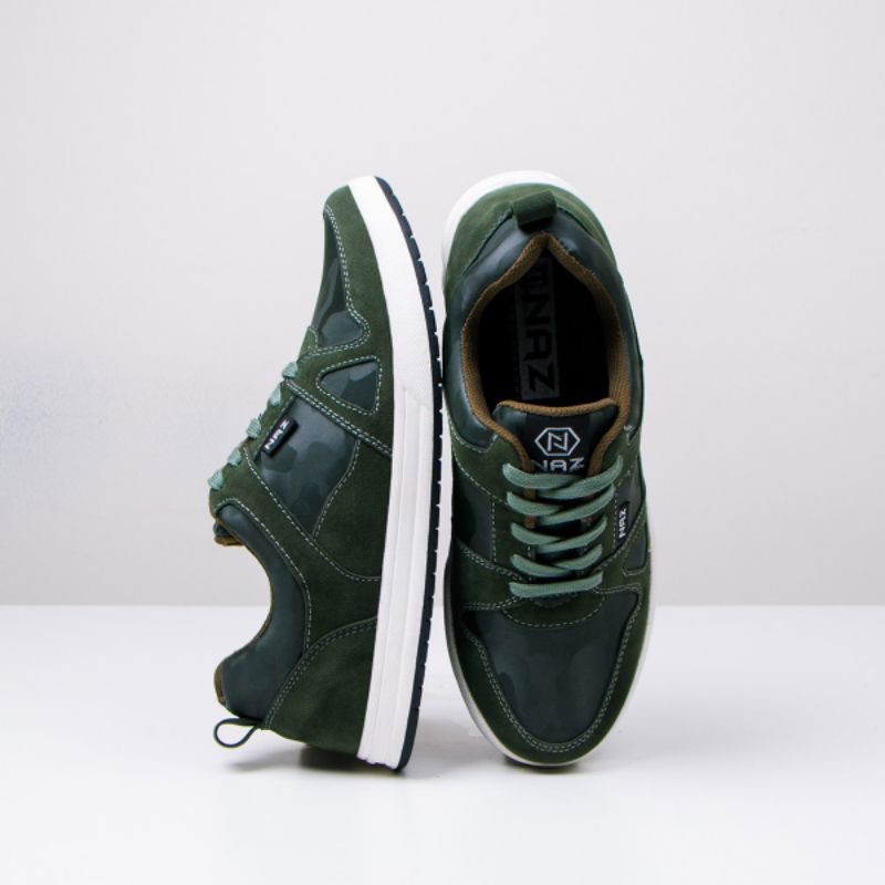 Millian | Rei.Store.id x NAZ | Sepatu Sneakers Pria Casual Suede ORIGINAL