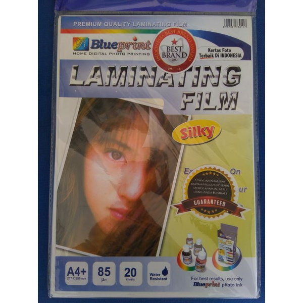 

Laminasi Silky Blue Print A4 20 Lembar