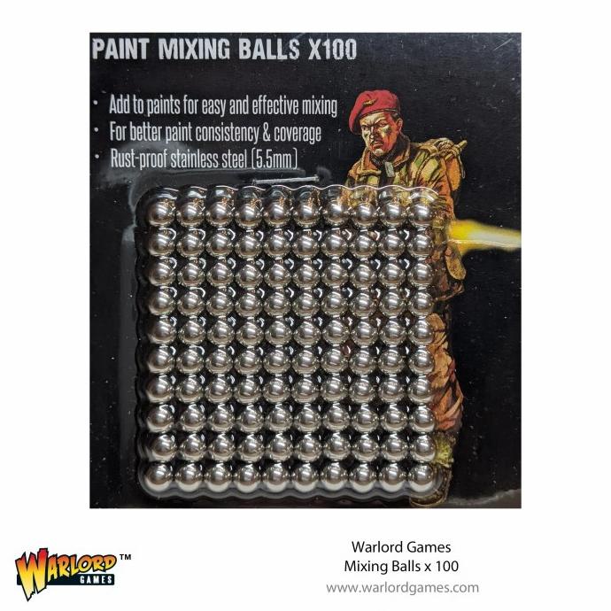 

Warlord Mixing Balls (100) Terbaru