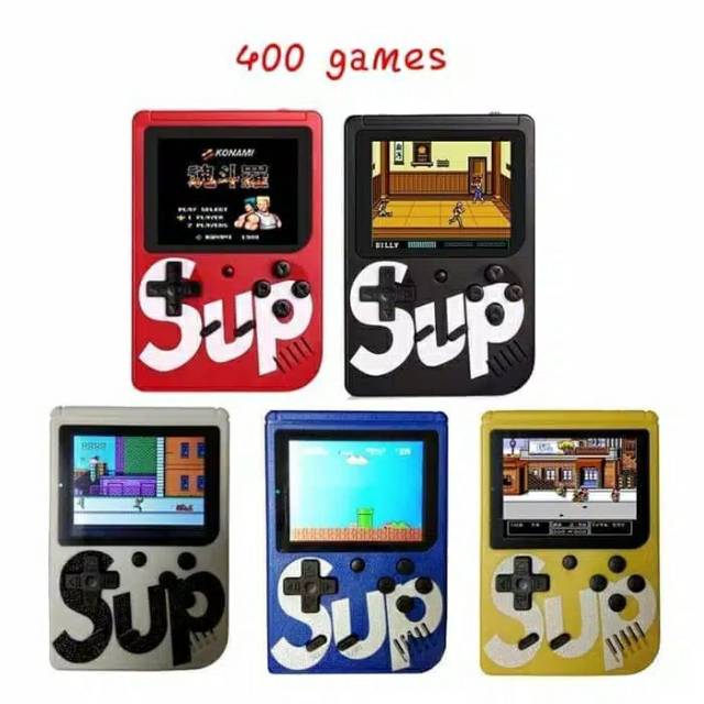 Gameboy Retromini SUP 400 IN 1 Game box portable mainan anak