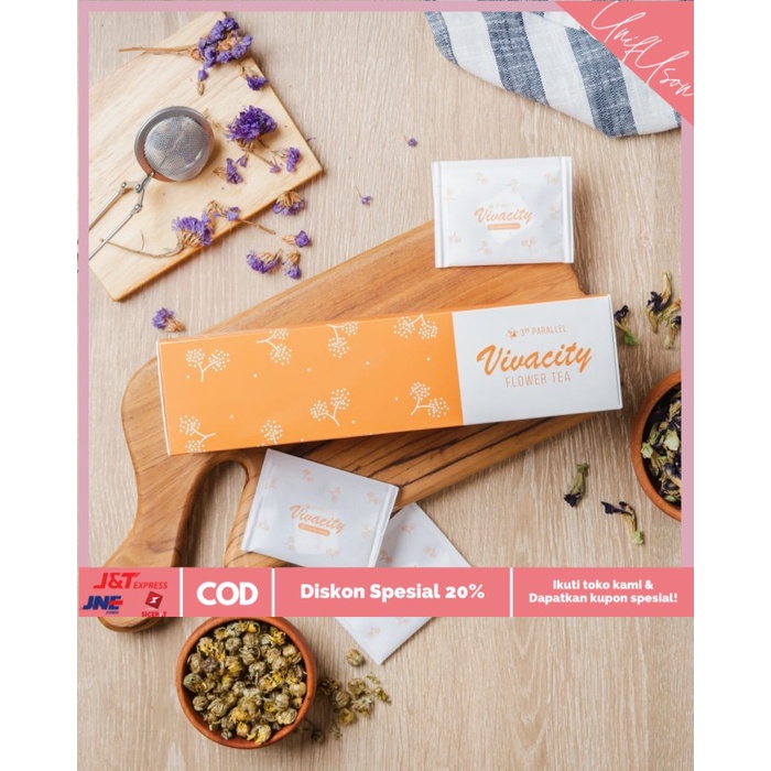 

⭐COD⭐ Vivacity Flower Tea (Immune Booster Tea) By 3rdParallel