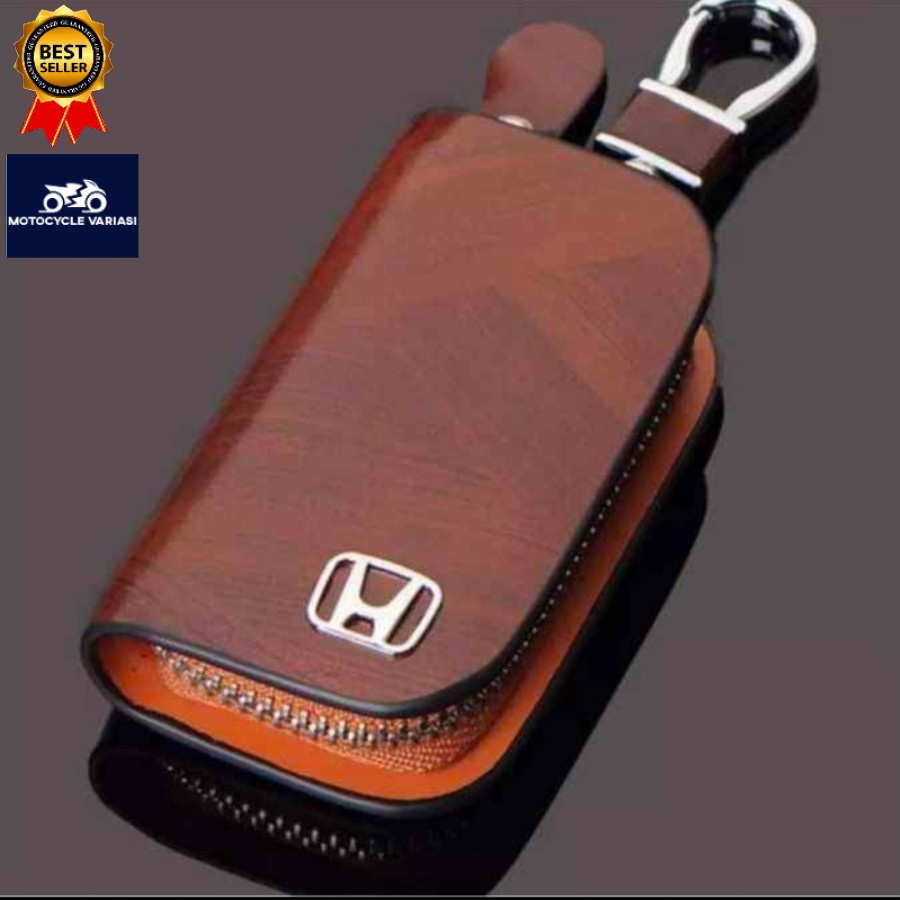 dompet STNK gantungan kunci logo HONDA