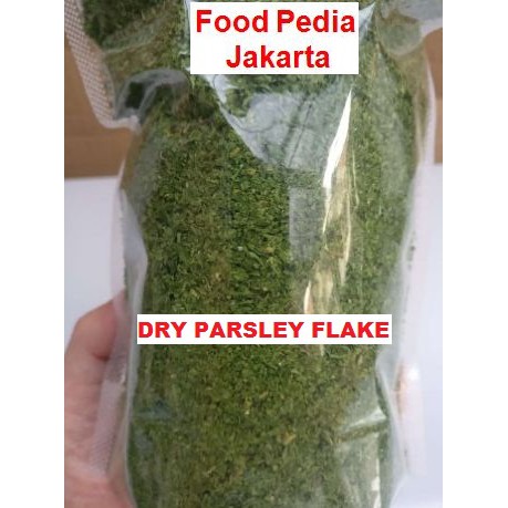 

DRY PARSLEY FLAKE IMPORT USA 100GR REPACK KUALITAS RESTO BEST SELLER