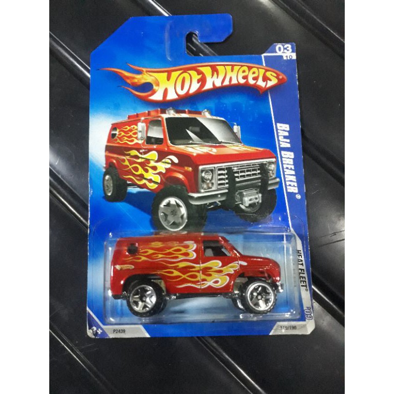 Hotwheels BAJA BREAKER hw heat fleet  akta