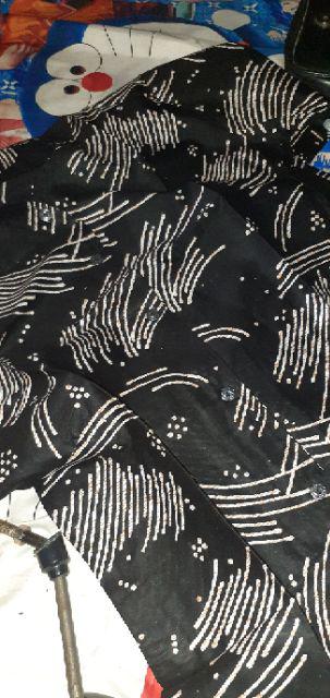 Atasan Blouse Batik Mosa Wanita Lengan Panjang Kancing Depan. Motif Idg Batik Pekalongan -272