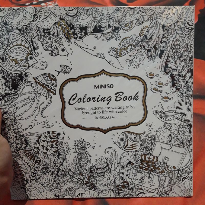Miniso Adult Coloring Book