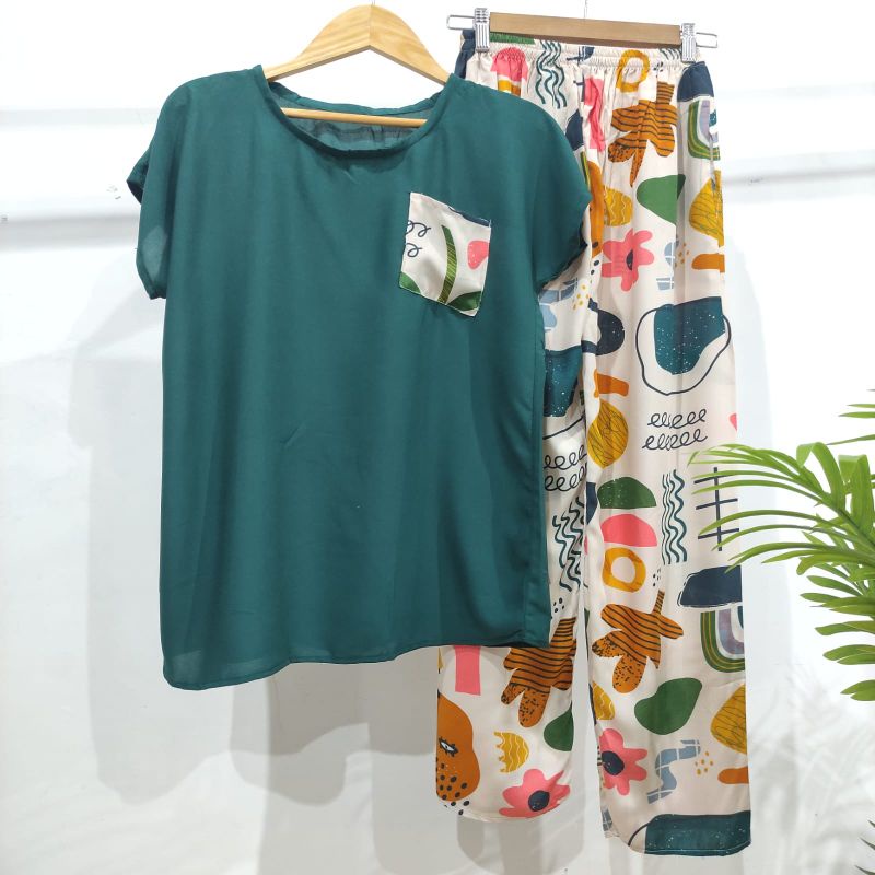 BABYDOLL RAYON PANJANG| BABYDOLL MURAH | BAJU RUMAHAN-Panjang 9