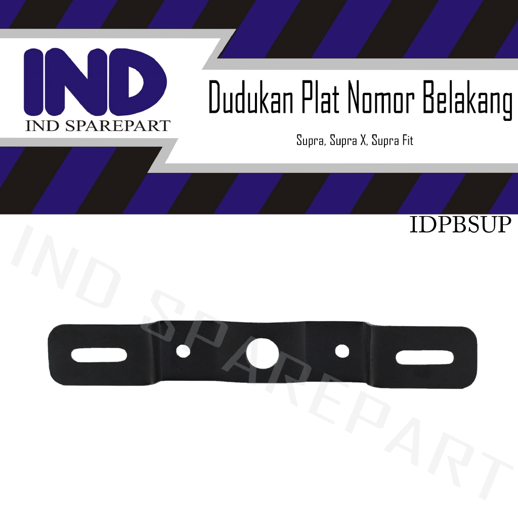 Dudukan Plat Nomor-Nomer Belakang Honda Supra/Supra X/Supra Fit