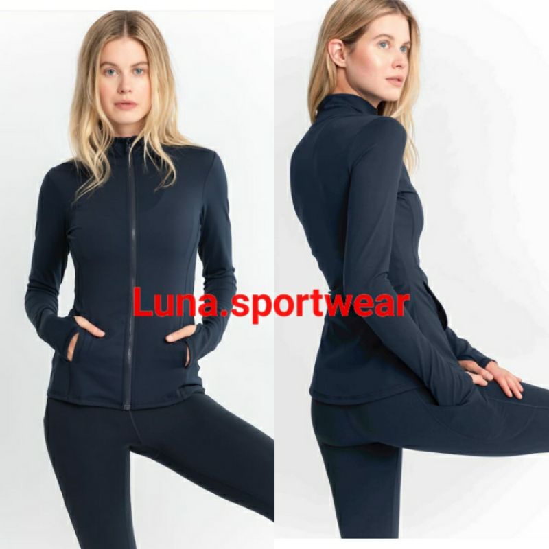 Jacket  Gottex Zipper Navy Blue