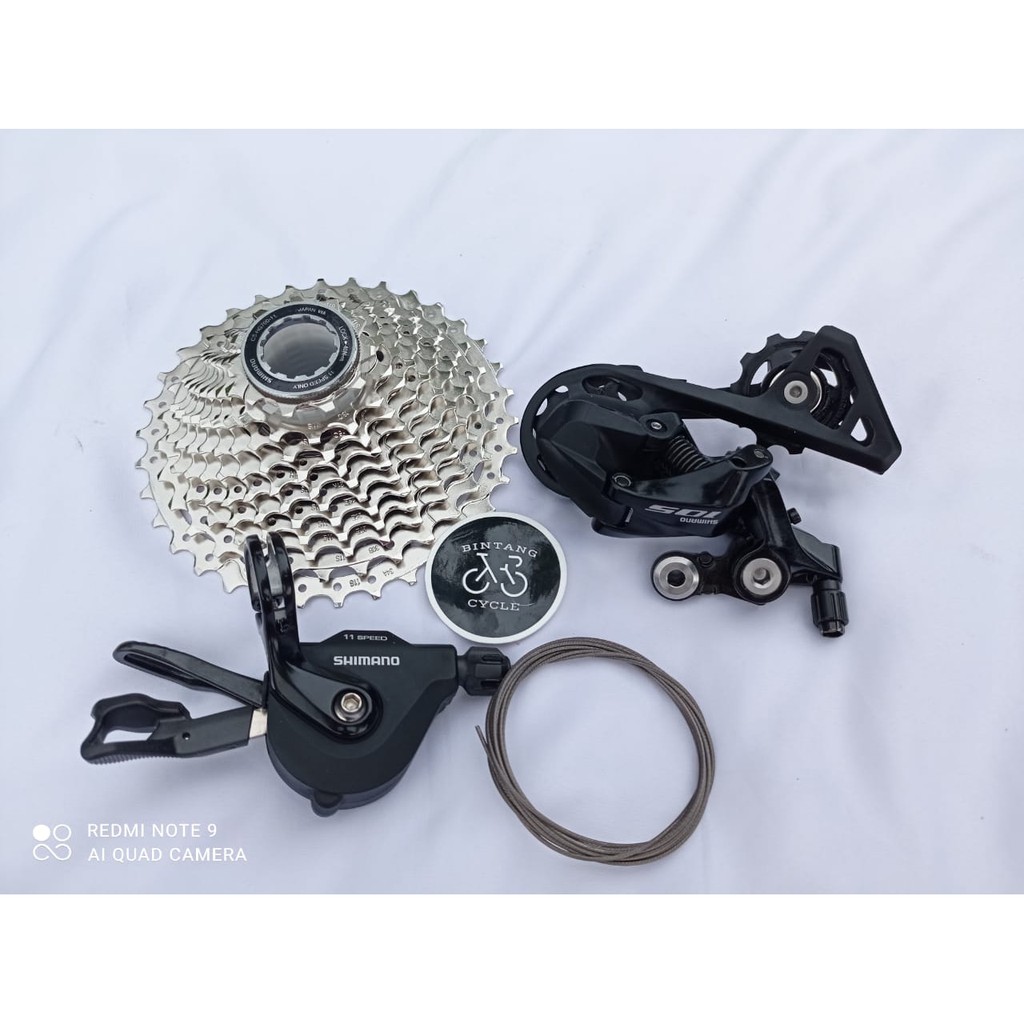 groupset 105 shifter 105 kanan 11speed rd 105 short sproket 105 11S CS-HG700 11-34T GROUPSET SHIMANO