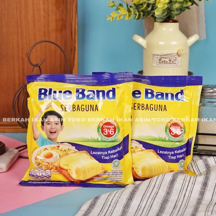 

butter-mentega- blue band serbaguna 200gr / margarin mentega 200 gr -mentega-butter.