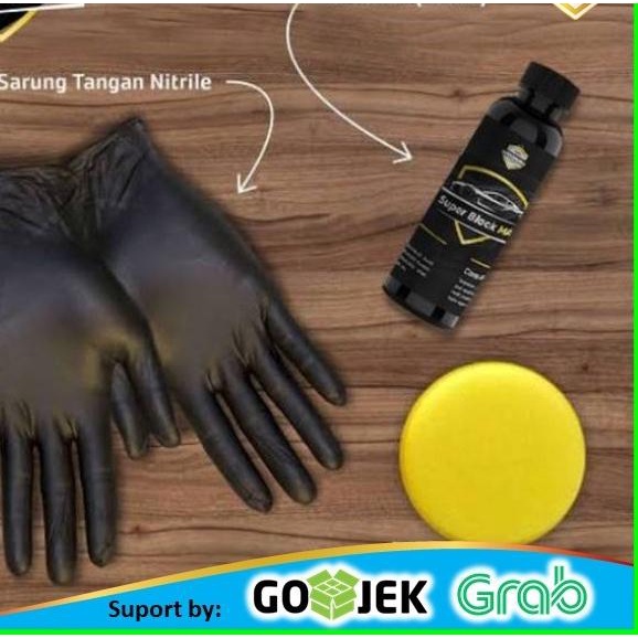 ✭ Aero Black Premium - Penghitam Dasboard Mobil dan Motor - Original - 100 ml ➻
