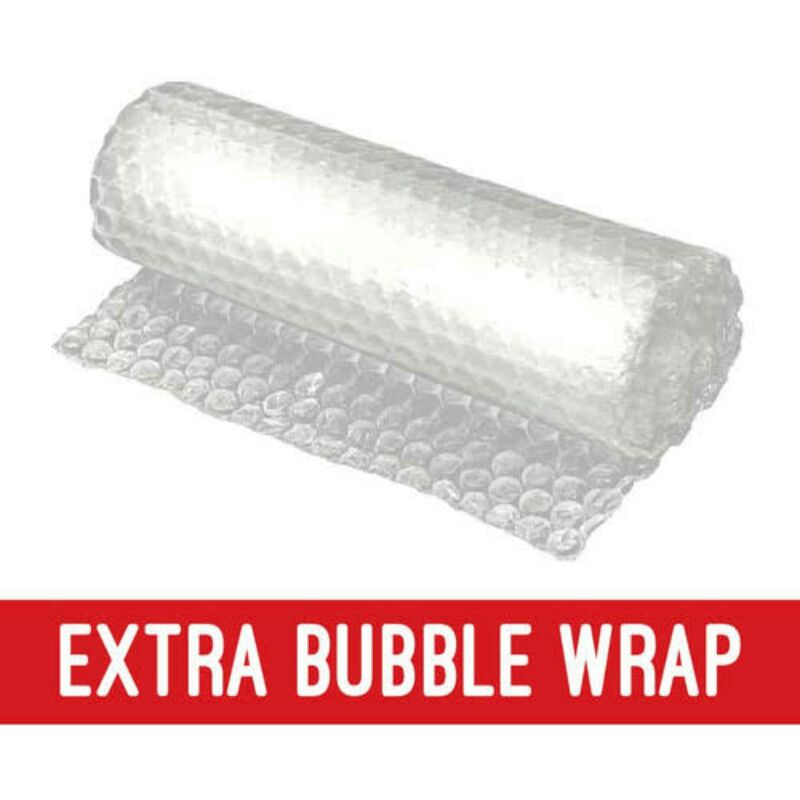 

PACKING TAMBAHAN EKSTRA BUBBLE WRAP UNTUK KEAMANAN PENGIRIMAN