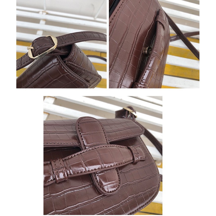 Tas Selempang wanita Mini Cellin-Woman Slingbag Croco Import Multifungsi Waist bag Tas Pinggang