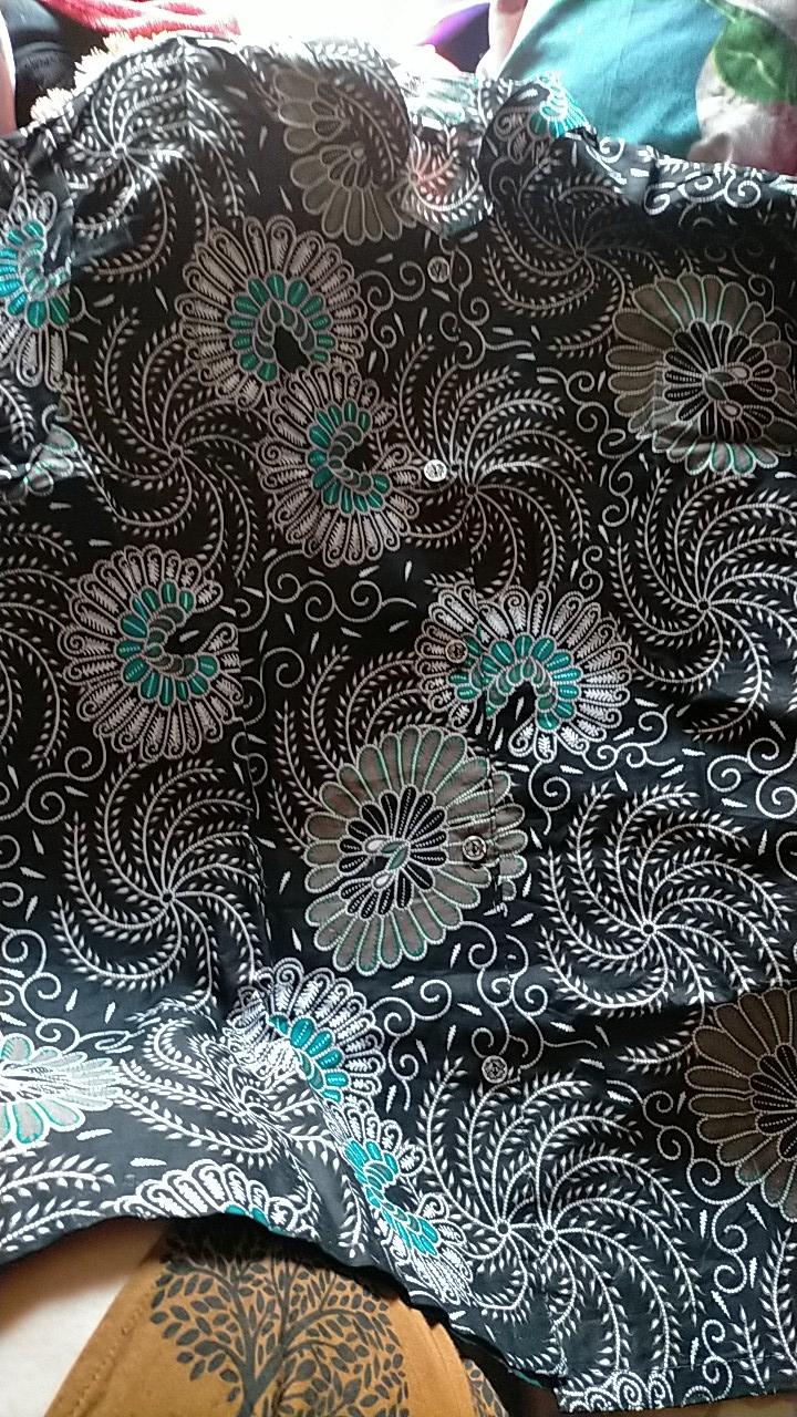 Atasan Batik Dolby Dolbi Dobby Doby Tenun Sutra Tulis Halus Katun Atbm Baron ,sarombit Atasan