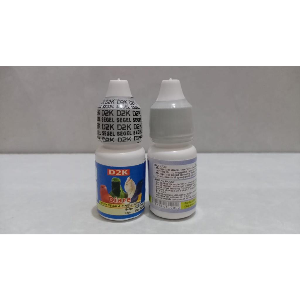 DIARE D2K OBAT BURUNG SAKIT DIARE MENCRET BEST SELLER
