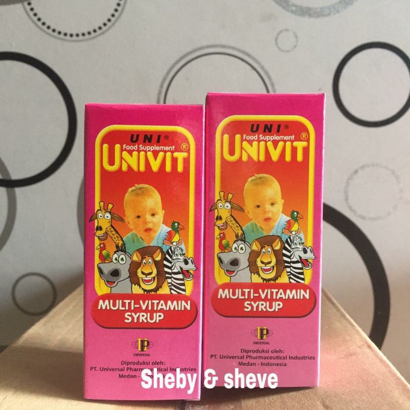 UNIVIT Multi-Vitamin Syrup anak 60ml