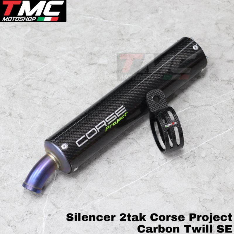 Silencer silincer Corse Project 2tak Ninja150 Ninja 125Z Fizr Rxking Satria-Carbon Twill SE