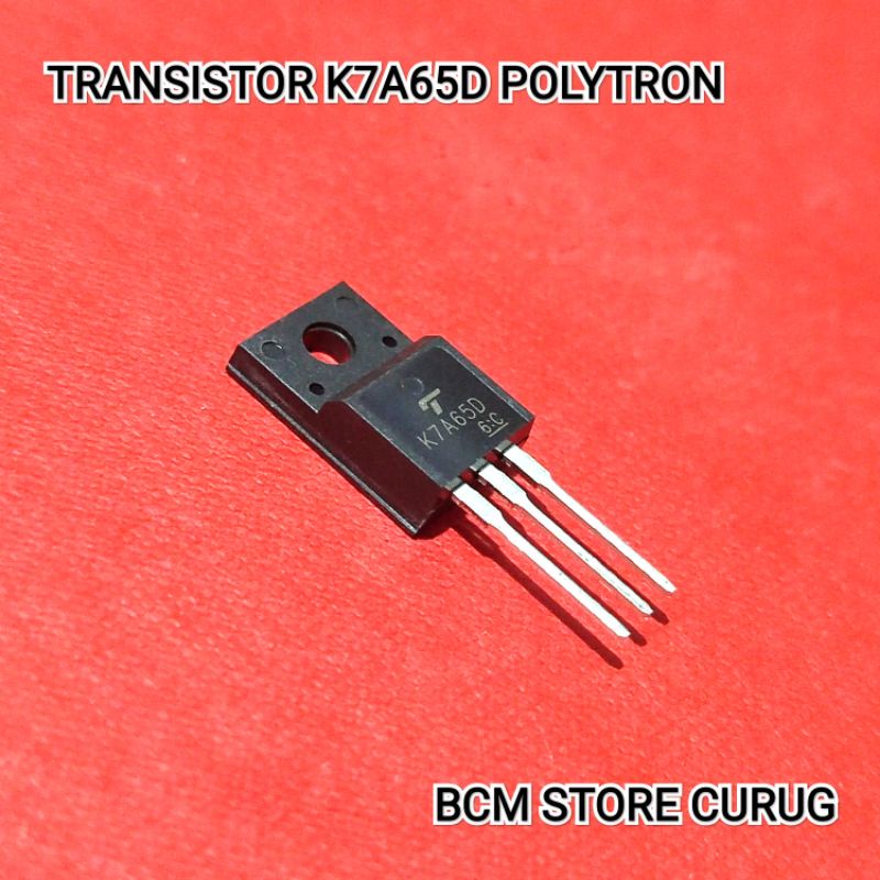Jual MOSFET K7A65D FET 7A65D 7A65 FET POLYTRON Indonesia