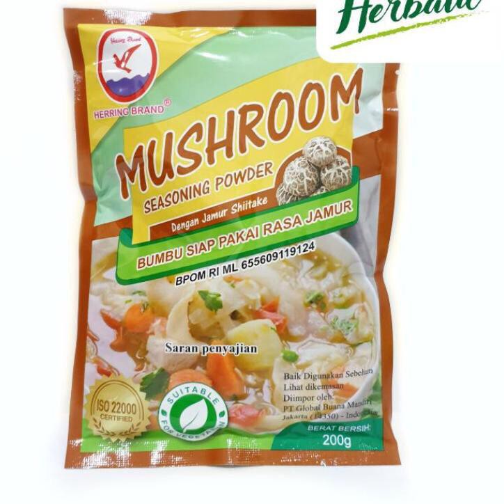 

W2fit Mushroom hering brand Bukan Totole 200 gram