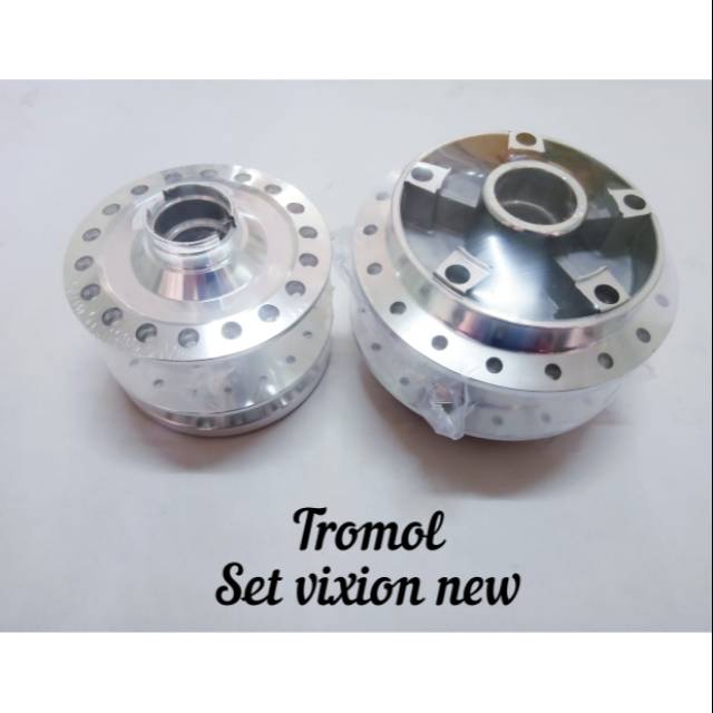 Tromol Set Vixion New/ Tromol Depan Belakang Vixion New/ Tromol Crom /Tromol Variasi