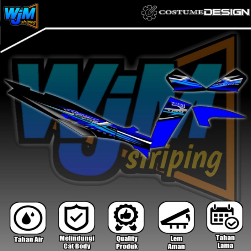 STRIPING VEGA R NEW MODEL SIRIUS