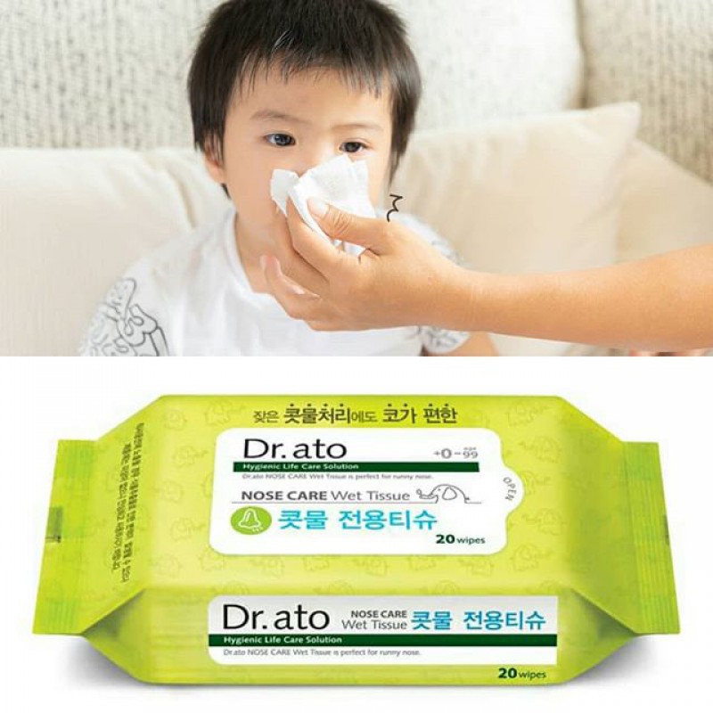 DR.ATO TISSUE NOSE CARE WET