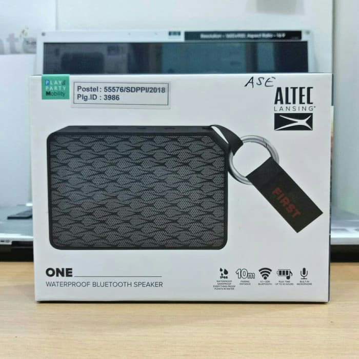ALTEC LANSING ONE WATERPROOF BLUETOOTH SPEAKER