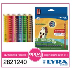 

Pensil Warna Pencil Color Lyra Groove Slim Set 24 2821240 Terjual