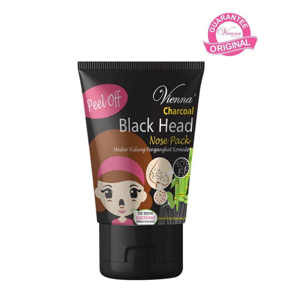 VIENNA PEEL OFF NOSE 30ML BLACKHEAD MASKER KOMEDO WAJAH KOSMETIK