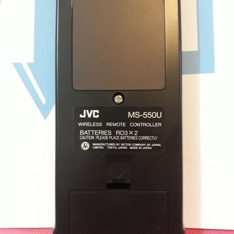 Remote JVC MS-550U ORIGINAL